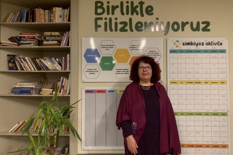Bursa'da 'Birlikte Filizleniyoruz' diyen Simbiyoz Aktivite 2 yaşında (&Ouml;ZEL HABER)