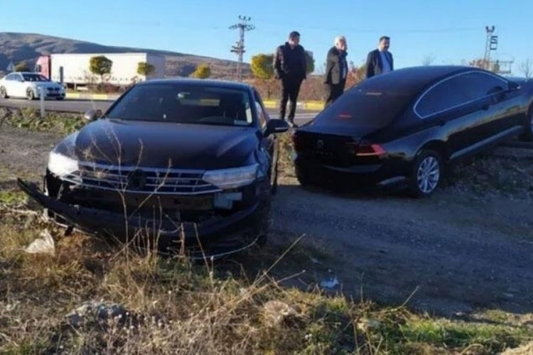 İYİ Parti Genel Başkanı Akşener'in konvoyunda kaza meydana geldi