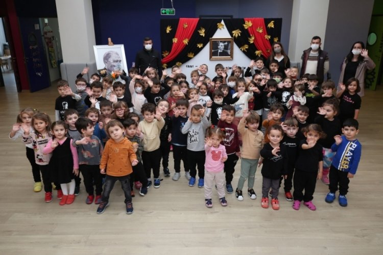 Bursa Nil&uuml;fer Belediyesi minik &ouml;ğrencileri toprakla buluşturdu