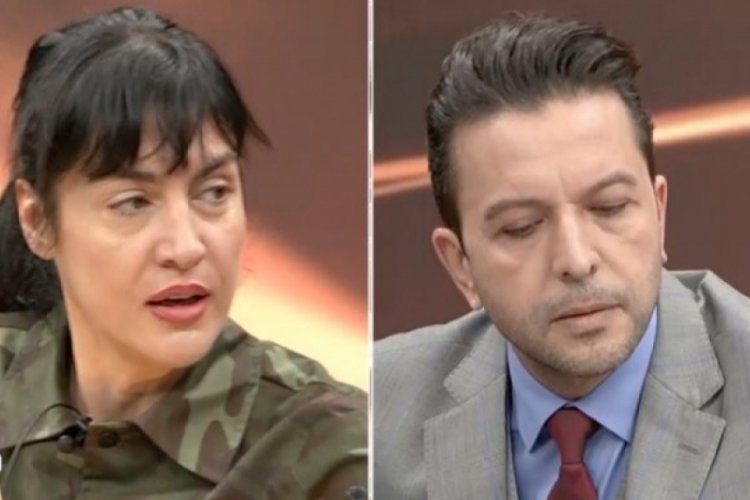 St&uuml;dyoda kavga &ccedil;ıktı, yayını terk etti!