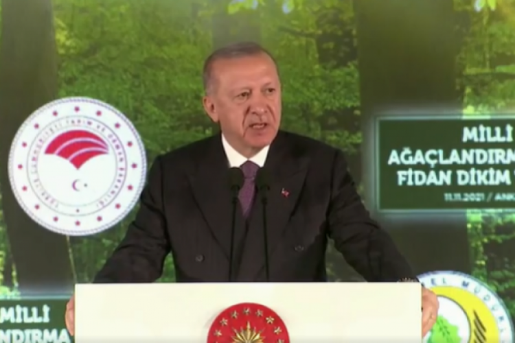 Erdoğan: T&uuml;rkiye, ağa&ccedil;landırma &ccedil;alışmalarında Avrupa'da birinci sırada
