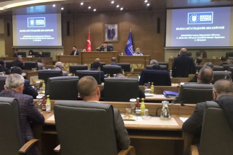 Bursa B&uuml;y&uuml;kşehir Belediyesi Olağan Meclis Toplantısı ger&ccedil;ekleştirildi&nbsp;