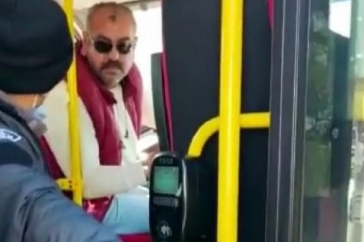 Bursa'da engelli vatandaş &ouml;zel halk otob&uuml;s&uuml;ne alınmadı