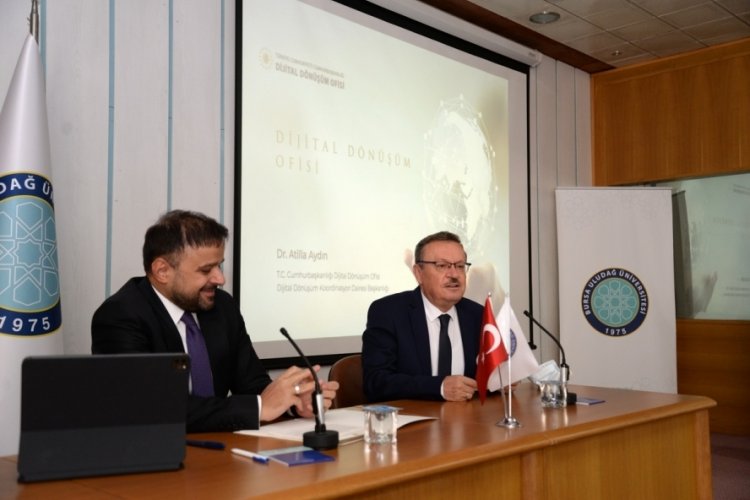 BU&Uuml;'ye Cumhurbaşkanlığı Dijital D&ouml;n&uuml;ş&uuml;m Ofisi'nden işbirliği ziyareti