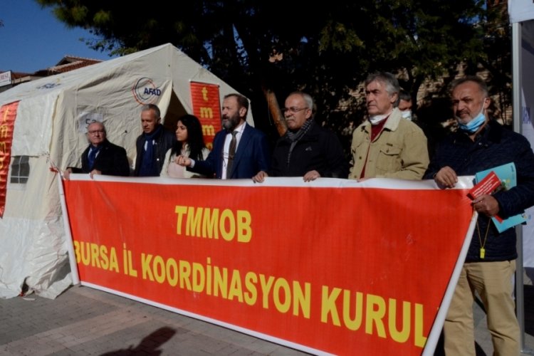 TMMOB Bursa Şubesinden deprem ve yazgı ilişkisine dair a&ccedil;ıklama
