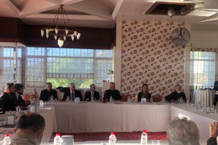 Bursa İGD &uuml;yeleri Gemlik Belediye Başkanı Mehmet Uğur Sertaslan'la buluştu