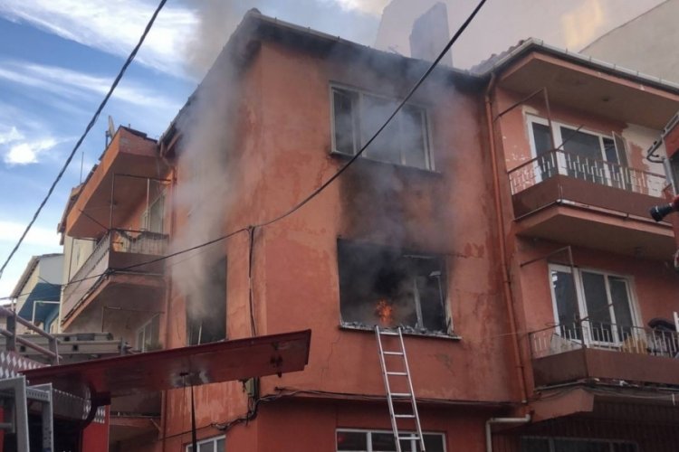Bursa'da korkutan yangın!