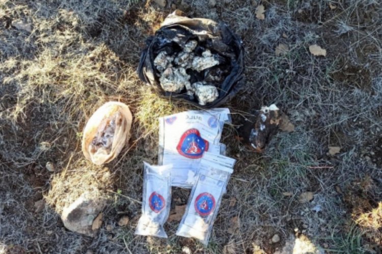 Ter&ouml;r &ouml;rg&uuml;t&uuml; PKK'ya ait 4 sığınak bulundu