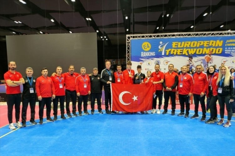 Milli tekvandocu Yiğithan Kılı&ccedil; Avrupa şampiyonu oldu