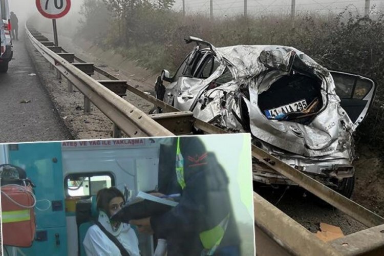 İstanbul'da sis feci kazaya neden oldu