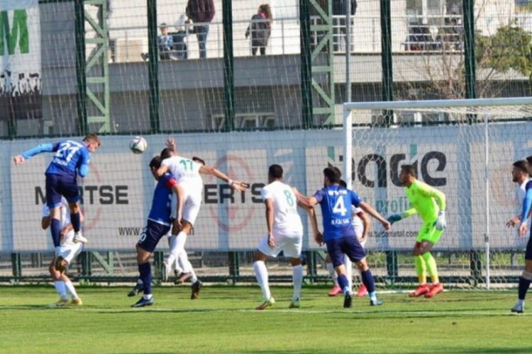 Yıldırımspor puanla d&ouml;n&uuml;yor
