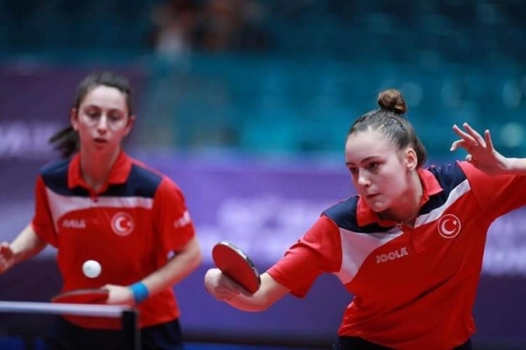 Avrupa 21 Yaş Altı Masa Tenisi Şampiyonası'nda millilerden altın madalya