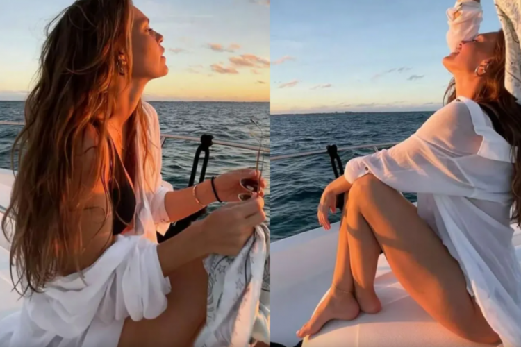 Aslı Enver'in tatil pozlarına beğeni yağdı
