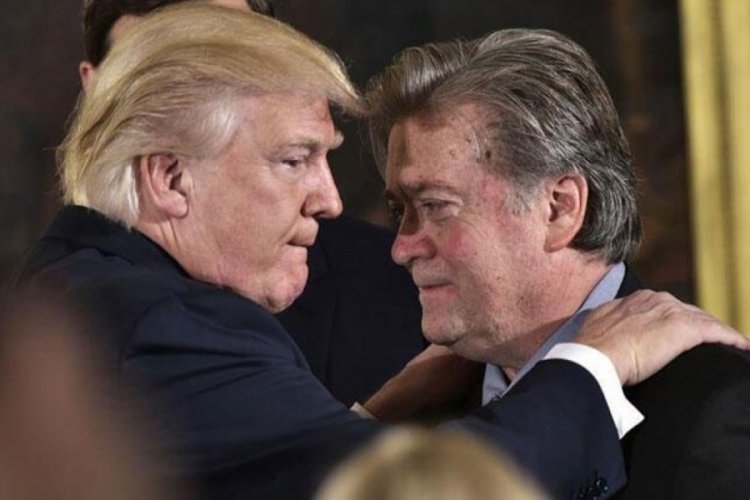 Trump'ın eski danışmanı Bannon FBI'a teslim oldu