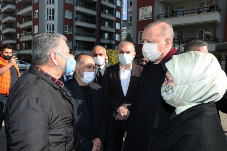 Cumhurbaşkanı Erdoğan'dan Başak'ın ailesine ziyaret