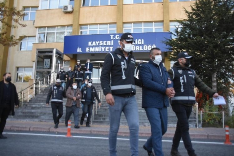 Kayseri'de 'tefeci' operasyonunda 6 kişiye g&ouml;zaltı