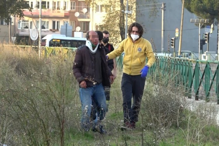 Bursa'da alkol&uuml; fazla ka&ccedil;ırdı, kuyuya d&uuml;şt&uuml;
