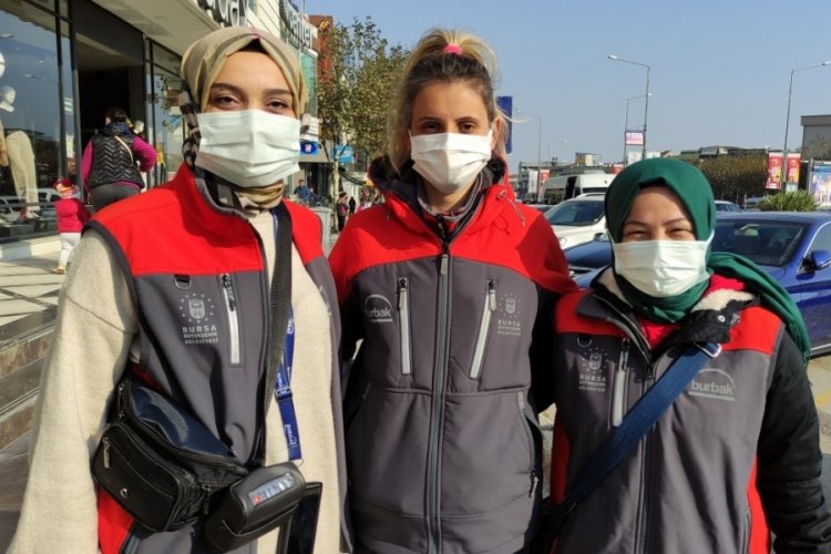 Bursa'da sokaklarda otoparklar artık kadınlara emanet