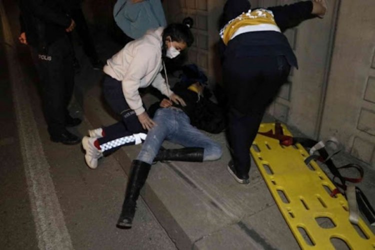Sevgilisi tarafından terk edildi! Gen&ccedil; kız 6 metreden atladı