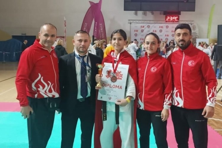Yıldırımlı sporcu Avrupa &uuml;&ccedil;&uuml;nc&uuml;s&uuml; oldu