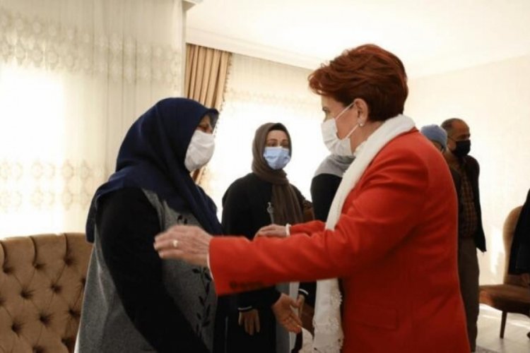 Meral Akşener, Başak Cengiz'in ailesine taziye ziyaretine gitti