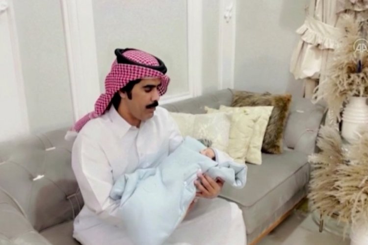 Katarlı aile d&uuml;nyaya gelen oğluna 'Erdoğan' adını verdi