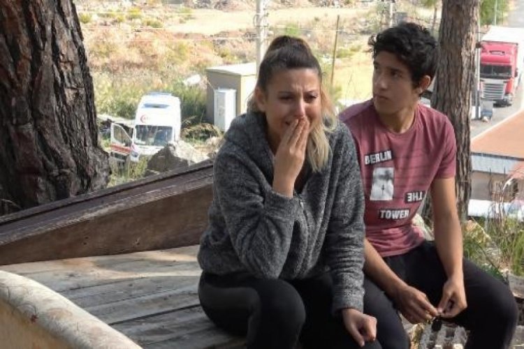 Kaldıkları baraka yanınca talihsiz kadın ve oğlu ortada kaldı