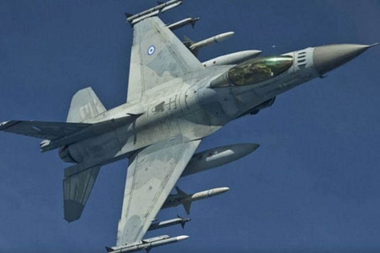 Yunanistan'a ait F-16 d&uuml;şt&uuml;