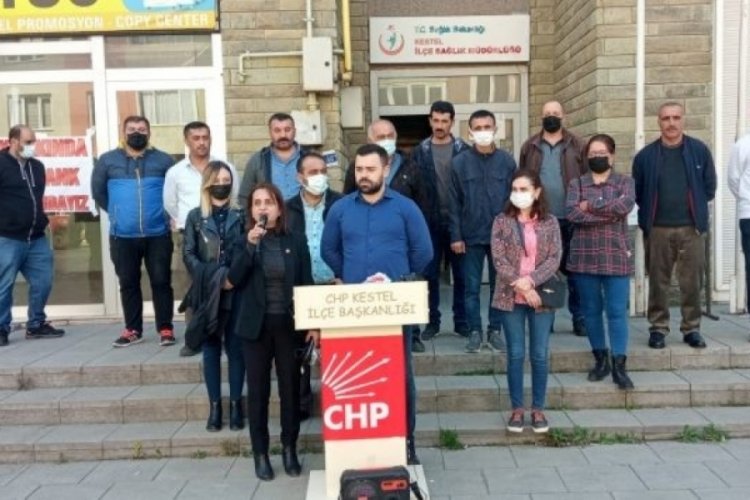 Bursa'da CHP'li il&ccedil;e Başkanı Doğan, imar barışı mağduriyetine ilişkin konuştu