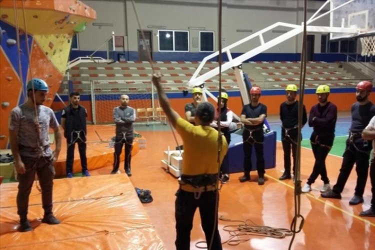 Bursa İneg&ouml;l'de yeni dağcılar eğitimlere başladı