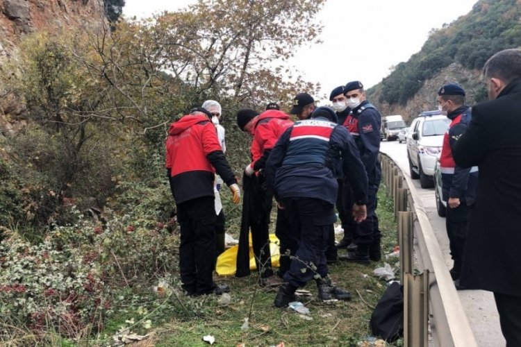 Bursa Gemlik'te dere kenarında erkek cesedi bulundu