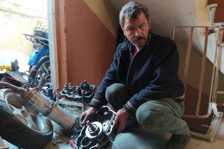Bursa'da b&ouml;yle tamirci ne duyuldu ne g&ouml;r&uuml;ld&uuml;