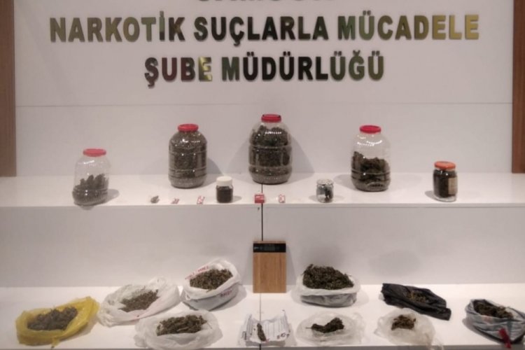 Samsun'da &ccedil;eşitli uyuşturucu maddeleri ele ge&ccedil;irildi