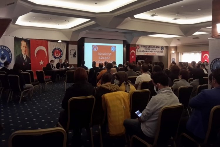 T&uuml;rk Sağlık-Sen Bursa Şubesi Başkanı Karabayır: Artık pansuman tedbirlerle bu iş olmaz