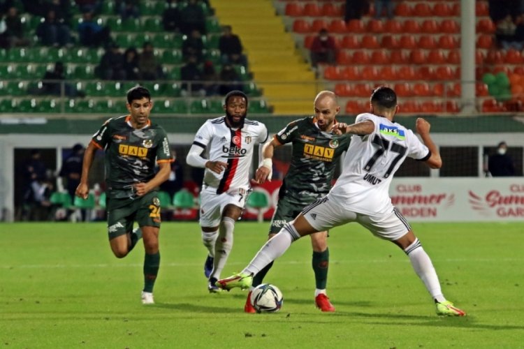 Beşiktaş mağlubiyet serisine Alanya'da da son veremedi