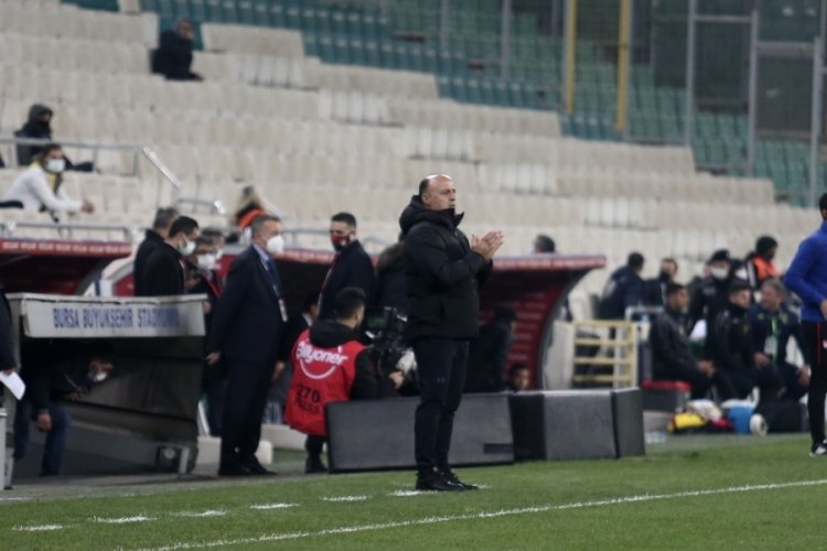 Bursaspor Teknik Direkt&ouml;r&uuml; Bizati: Eksilmememiz gerekiyordu. Bu durum bizi sıkıntıya soktu