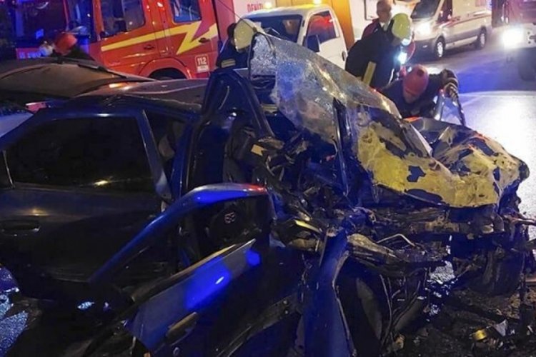 Denizli'de feci kaza! 1 &ouml;l&uuml;, 2 yaralı