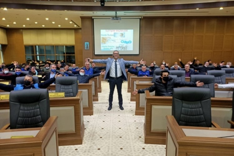 Bursa'da saha personeline "Etkili İletişim" eğitimi