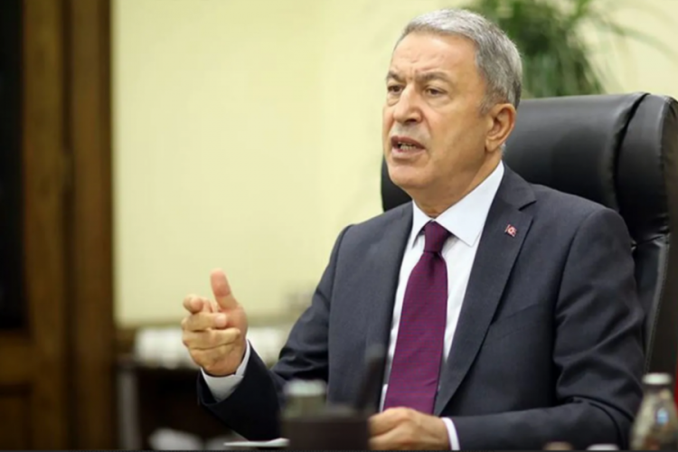 Bakan Akar: Yunanistan gerilimi artırıcı saldırgan s&ouml;ylem ve eylemler i&ccedil;inde bulunuyor