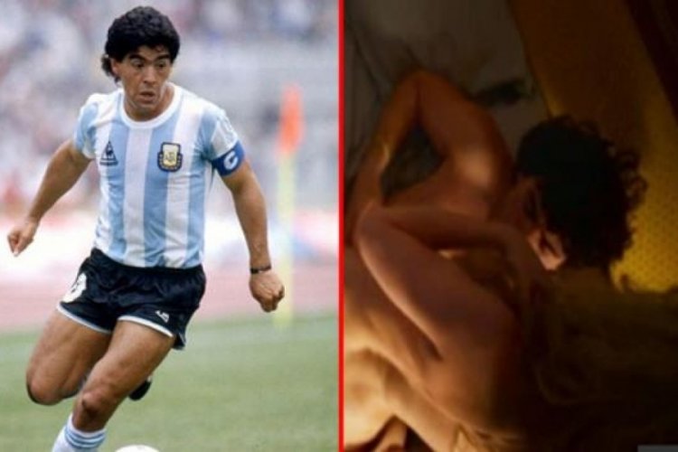 Maradona'nın hayatının anlatıldığı diziye cinsel ilişki sahneleri damga vurdu