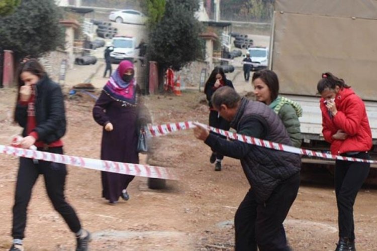 Kocaeli'de doğalgaz borusu patladı! Evler boşaltıldı