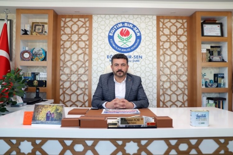 Acar: 24 Kasımın m&uuml;jdesi meslek kanunu olsun