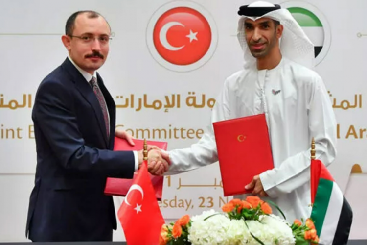 BAE'den ''T&uuml;rkiye ile ekonomik ilişkiler g&uuml;&ccedil;leniyor'' a&ccedil;ıklaması