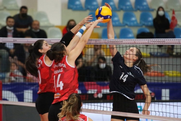Nil&uuml;fer Belediyespor Avrupa ma&ccedil;ında avantajı kaptı