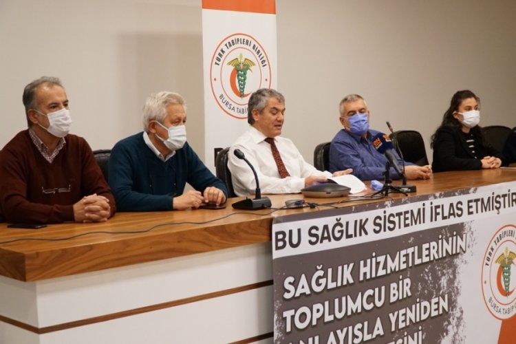 Bursa Tabip Odası: Taleplerimiz sizin i&ccedil;in, bizim i&ccedil;in, hepimiz i&ccedil;in...