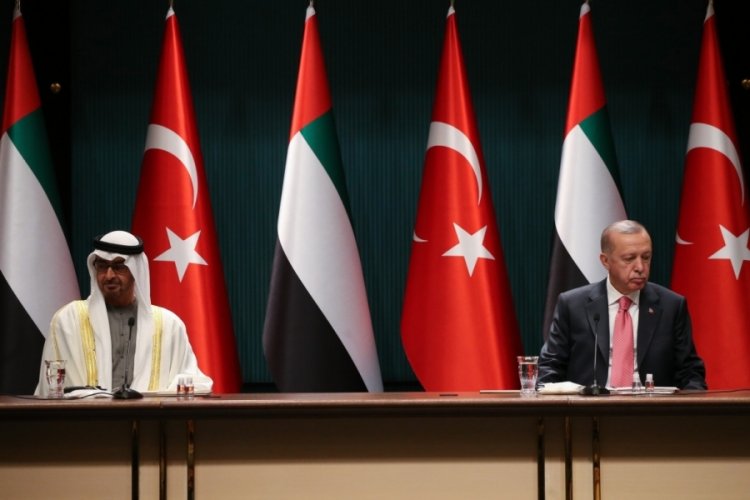 BAE Veliaht Prensi Bin Zayid'den Cumhurbaşkanı Erdoğan'a teşekk&uuml;r