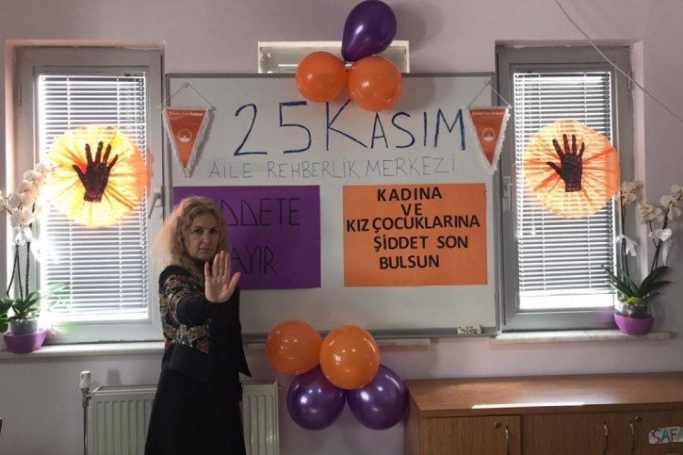 Bursa Osmangazi Belediye Başkanı D&uuml;ndar: Şiddetin her t&uuml;rl&uuml;s&uuml;ne 'DUR' diyelim