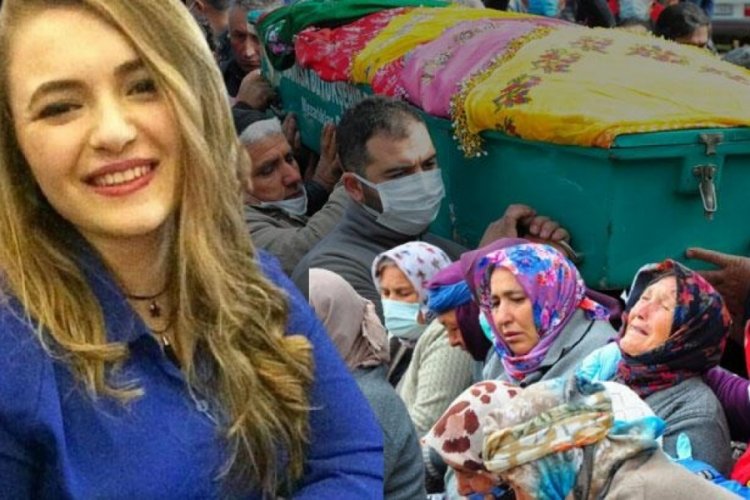 24 Kasım'da hayatını kaybeden Bahar &ouml;ğretmen g&ouml;zyaşlarıyla toprağa verildi