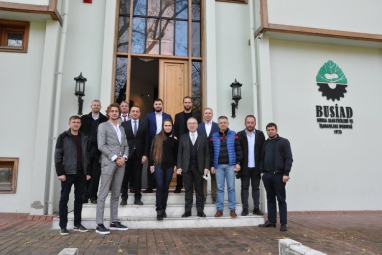 Ukraynalı iş insanları BUSİAD Evi'nde