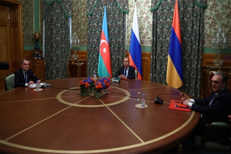Azerbaycan, Rusya ve Ermenistan liderlerinin &uuml;&ccedil;l&uuml; zirvesi başladı